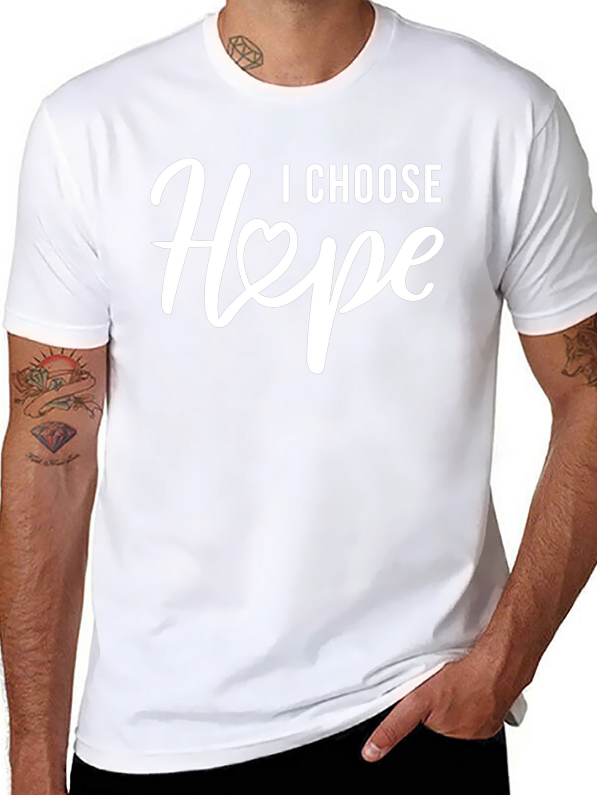 I Choose Hope T-Shirt - Inspirational Graphic Tee