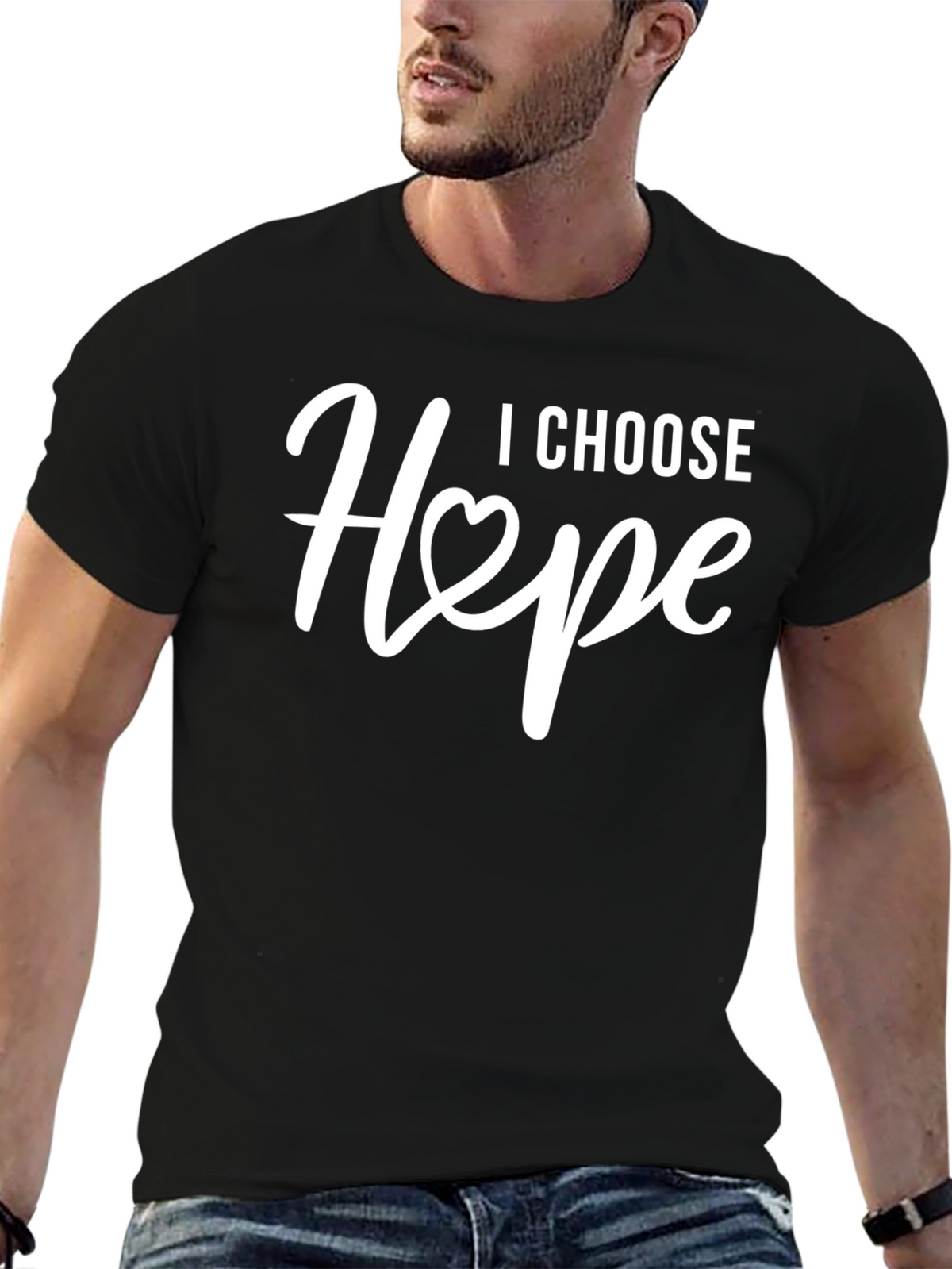 I Choose Hope T-Shirt - Inspirational Graphic Tee