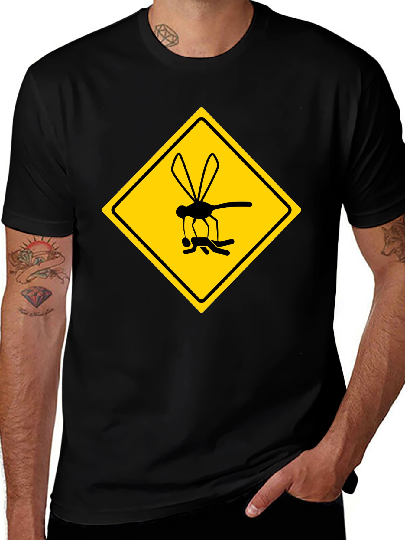 Warning! Giant Dragonfly T-Shirt