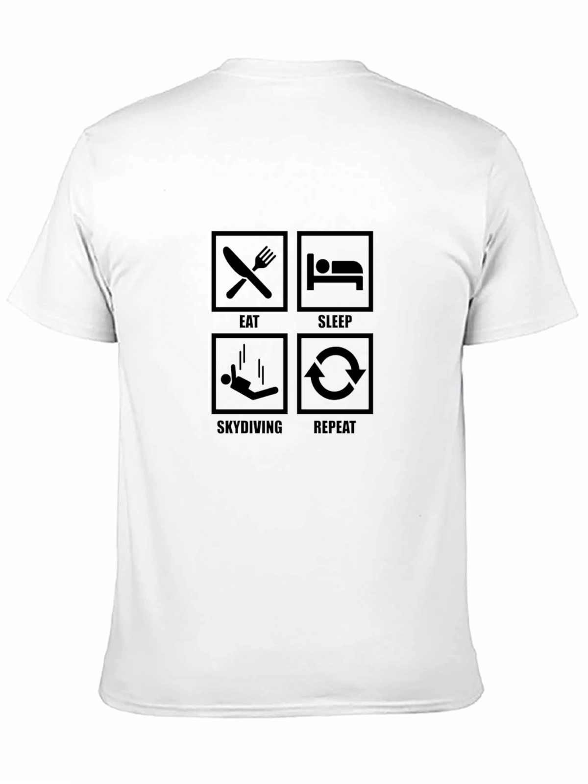 Eat Sleep Skydiving Repeat T-Shirt