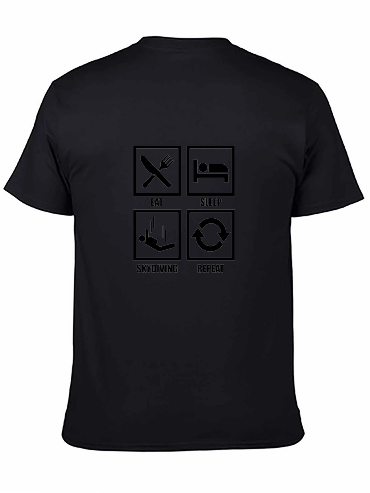 Eat Sleep Skydiving Repeat T-Shirt