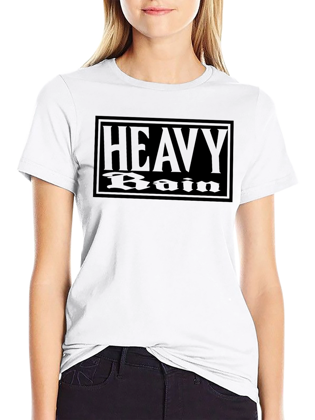 Heavy Rain Graphic T-Shirt - Black