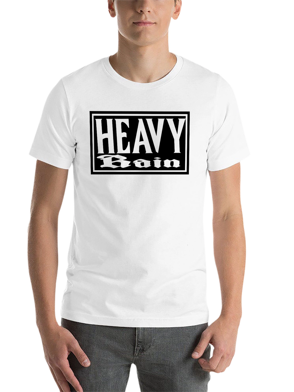 Heavy Rain Graphic T-Shirt - Black