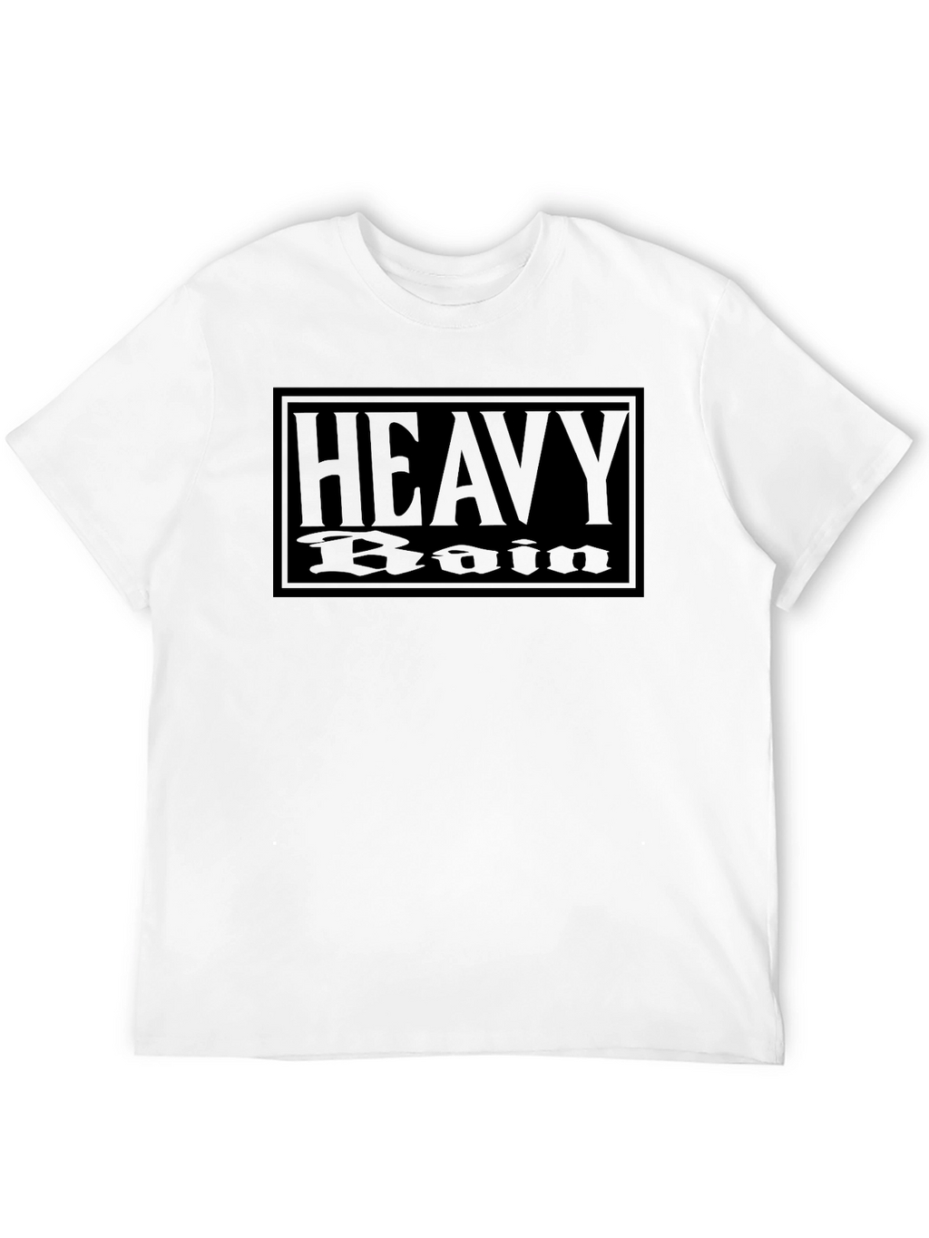 Heavy Rain Graphic T-Shirt - Black