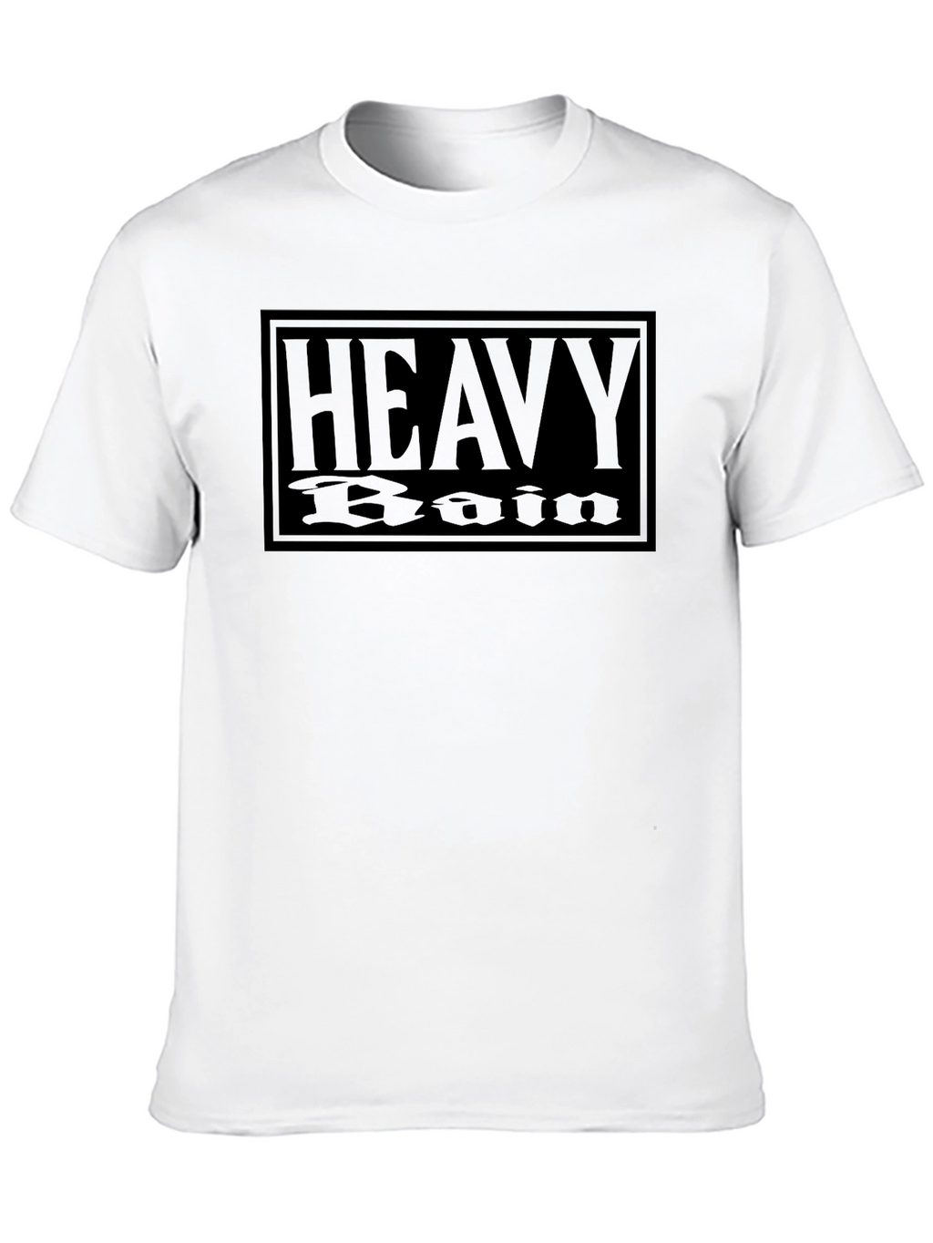 Heavy Rain Graphic T-Shirt - Black