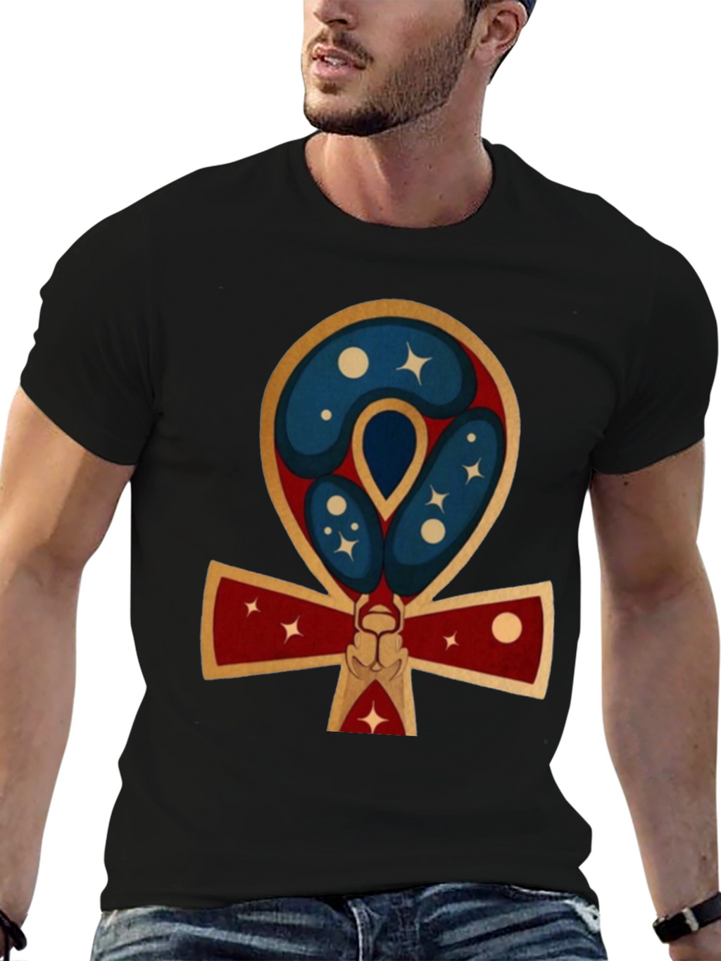 Ankh of Life Graphic T-Shirt - Unique Design