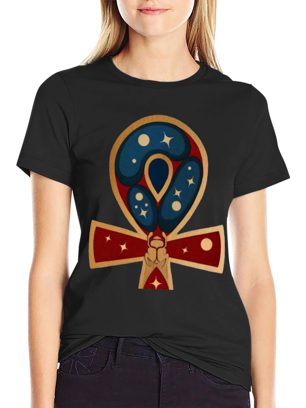 Ankh of Life Graphic T-Shirt - Unique Design