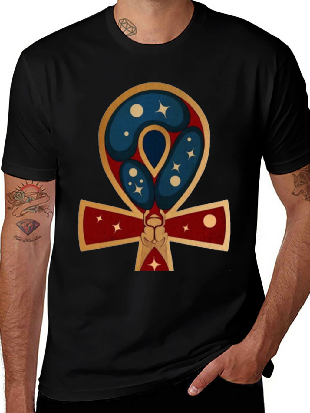 Ankh of Life Graphic T-Shirt - Unique Design