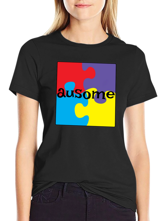 Au-some Puzzle Piece T-Shirt