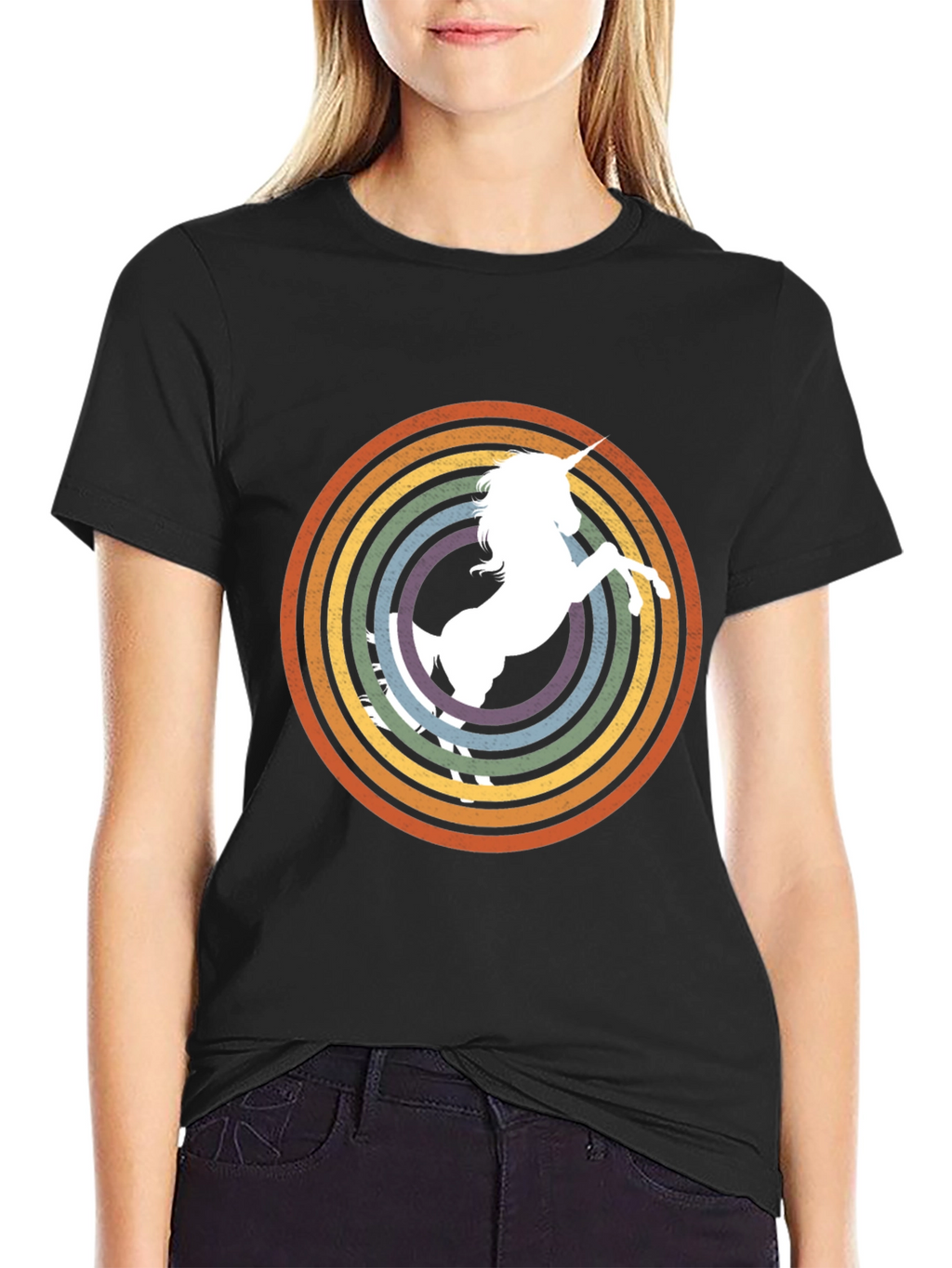 Unicorn Rainbow T-Shirt - Graphic Tee