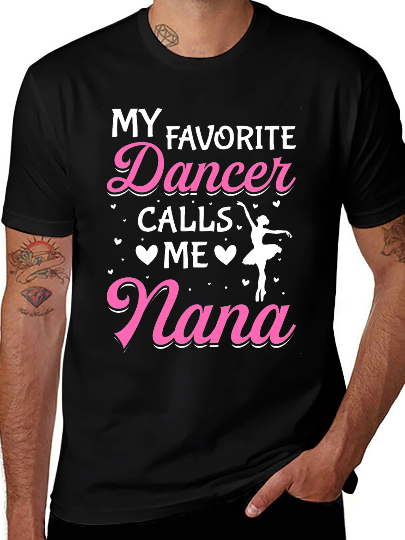 My Favorite Dancer Calls Me Nana Graphic Tee