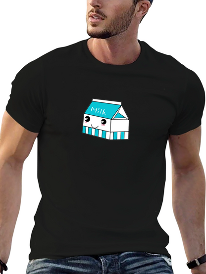 Kawaii Milk Carton Graphic Tee