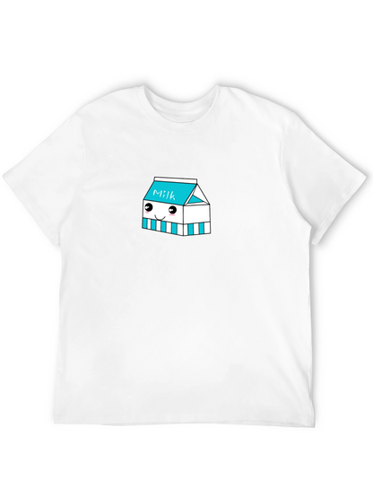 Kawaii Milk Carton Graphic Tee