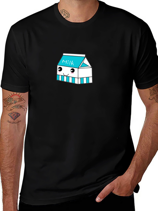 Kawaii Milk Carton Graphic Tee