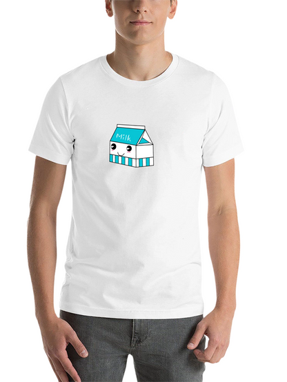 Kawaii Milk Carton Graphic Tee