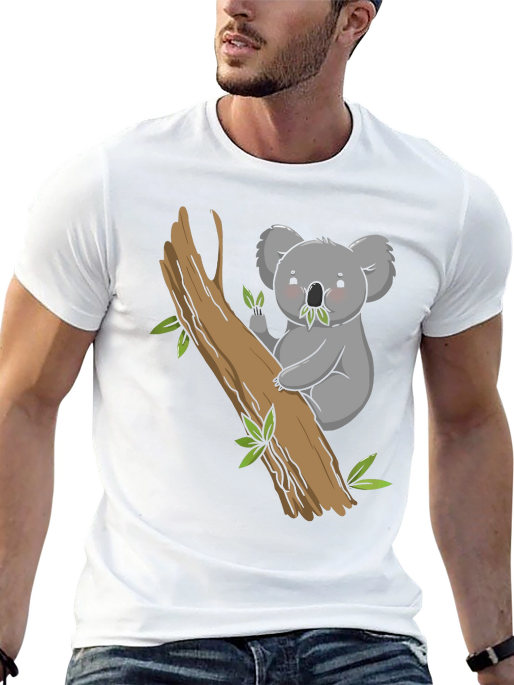 Cute Koala Bear Tree T-Shirt