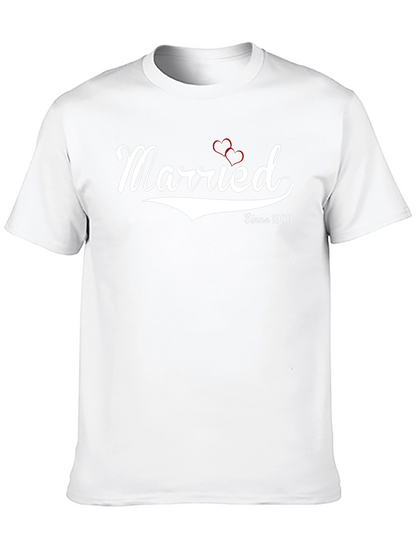 Married Since 1980 Graphic Tee - Anniversary Gift