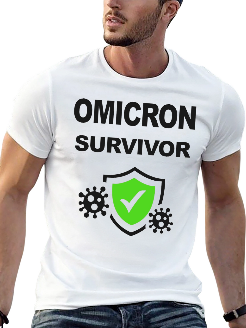 Omicron Survivor T-Shirt - Pandemic Humor Tee