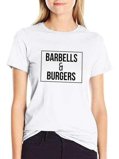 Barbells & Burgers Graphic Tee