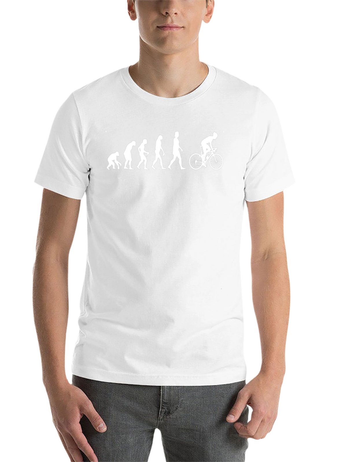 Evolution of a Cyclist T-Shirt