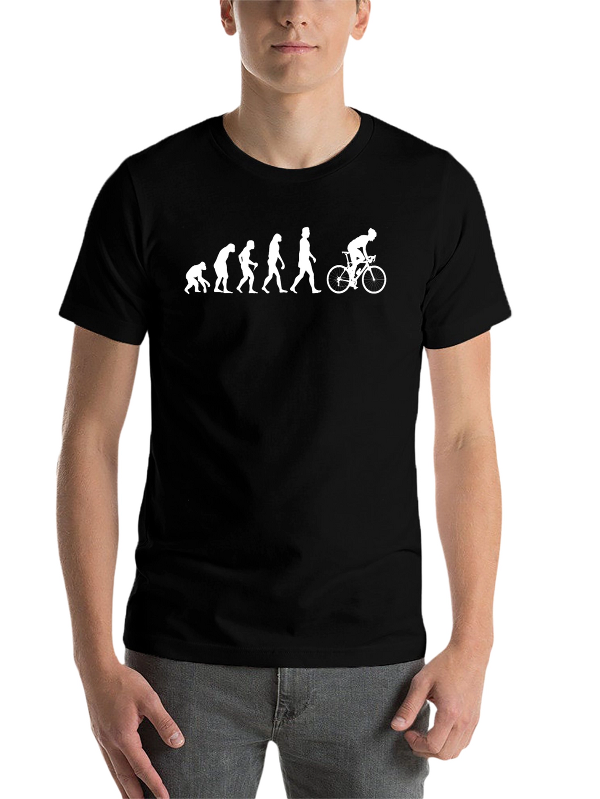 Evolution of a Cyclist T-Shirt