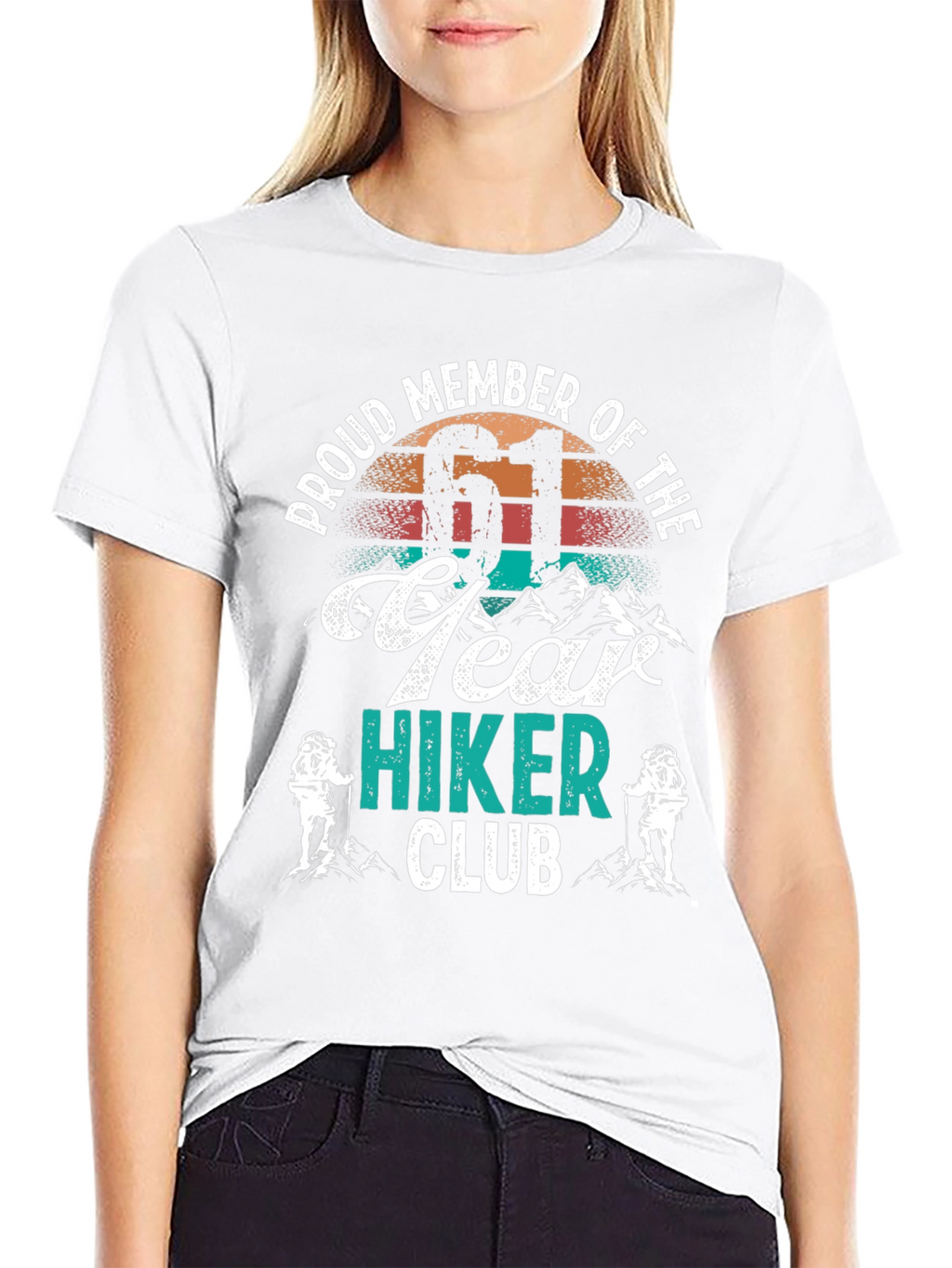 Proud Member 61 Year Hiker Club T-Shirt