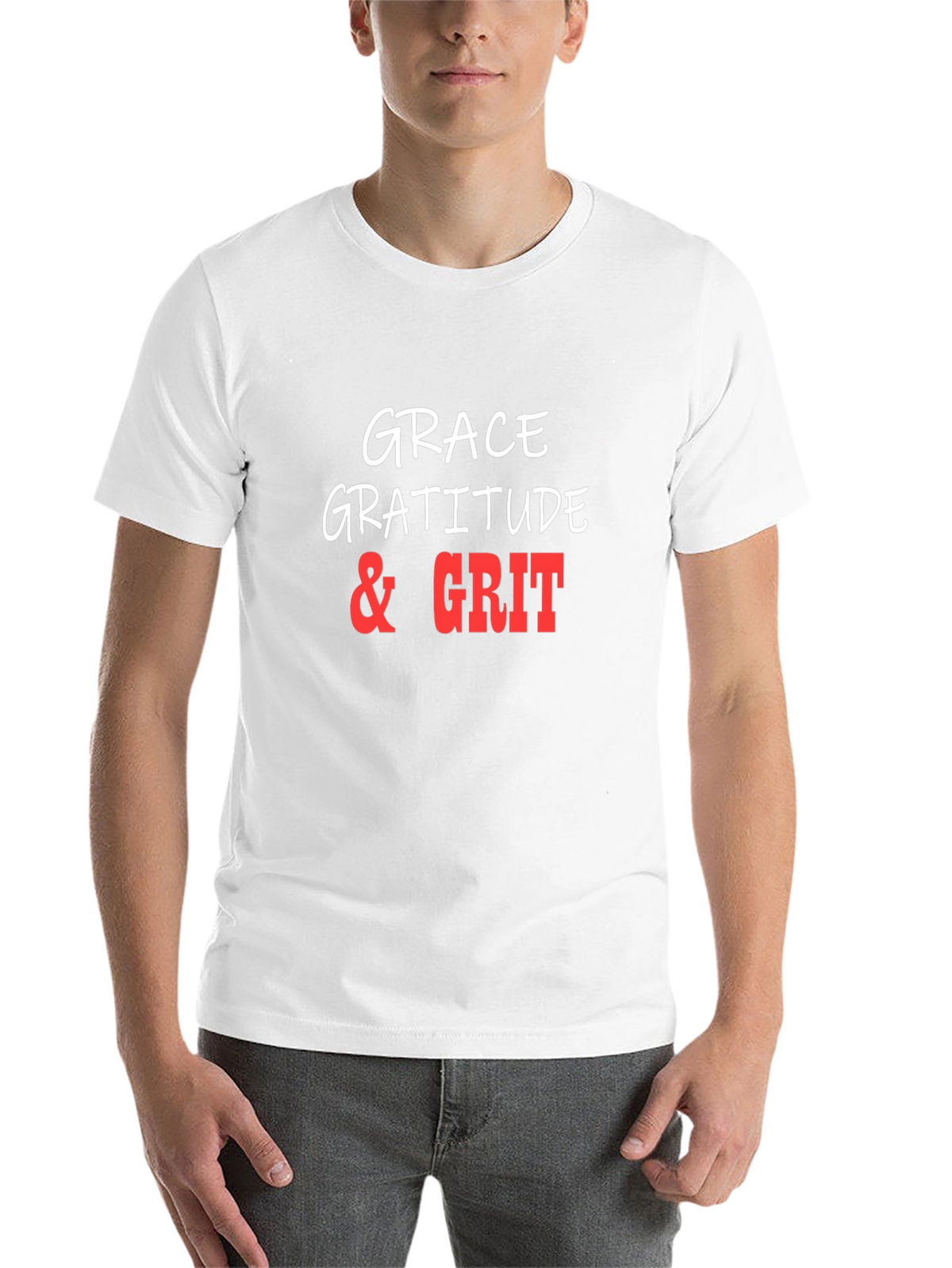 Grace Gratitude & Grit Graphic T-Shirt