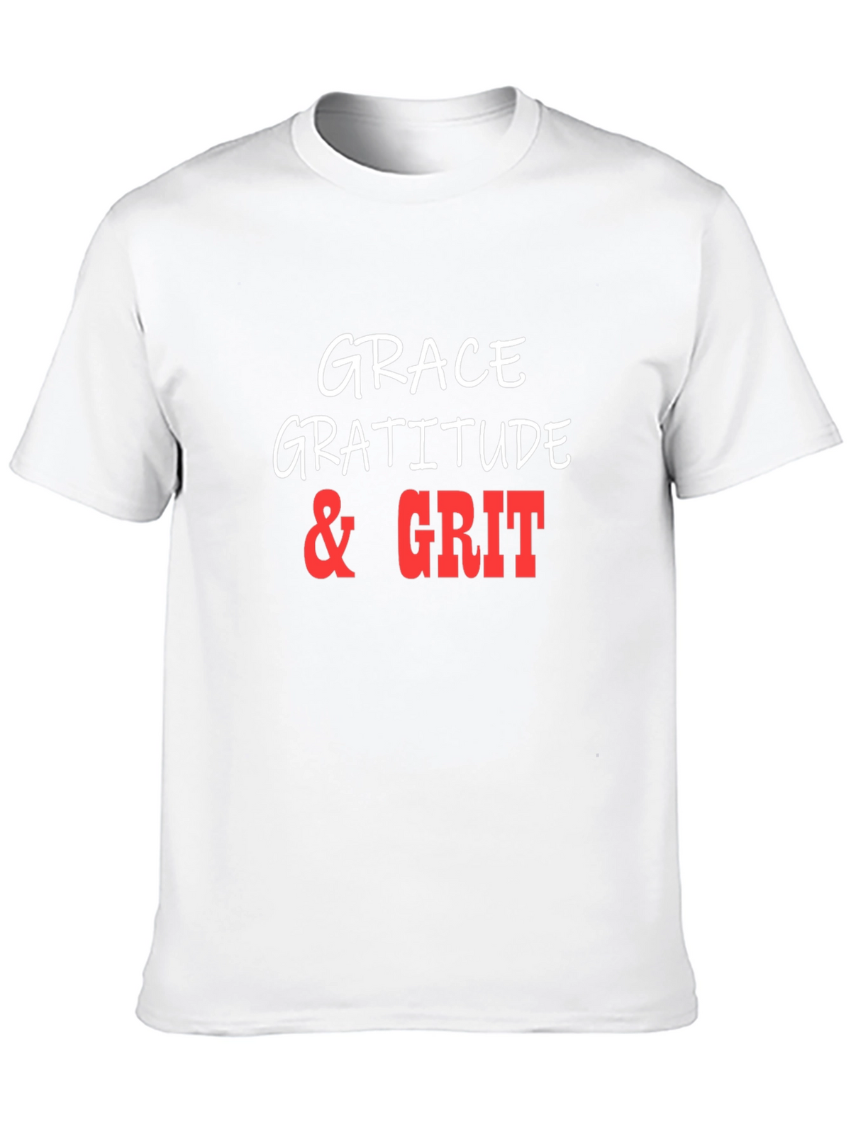 Grace Gratitude & Grit Graphic T-Shirt