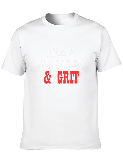 Grace Gratitude & Grit Graphic T-Shirt