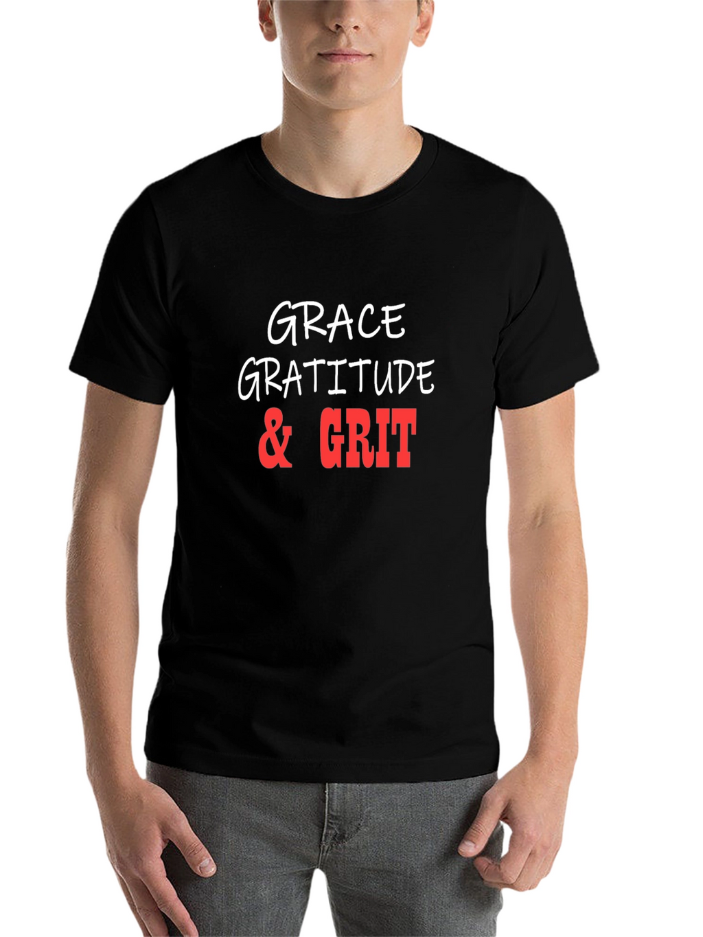 Grace Gratitude & Grit Graphic T-Shirt