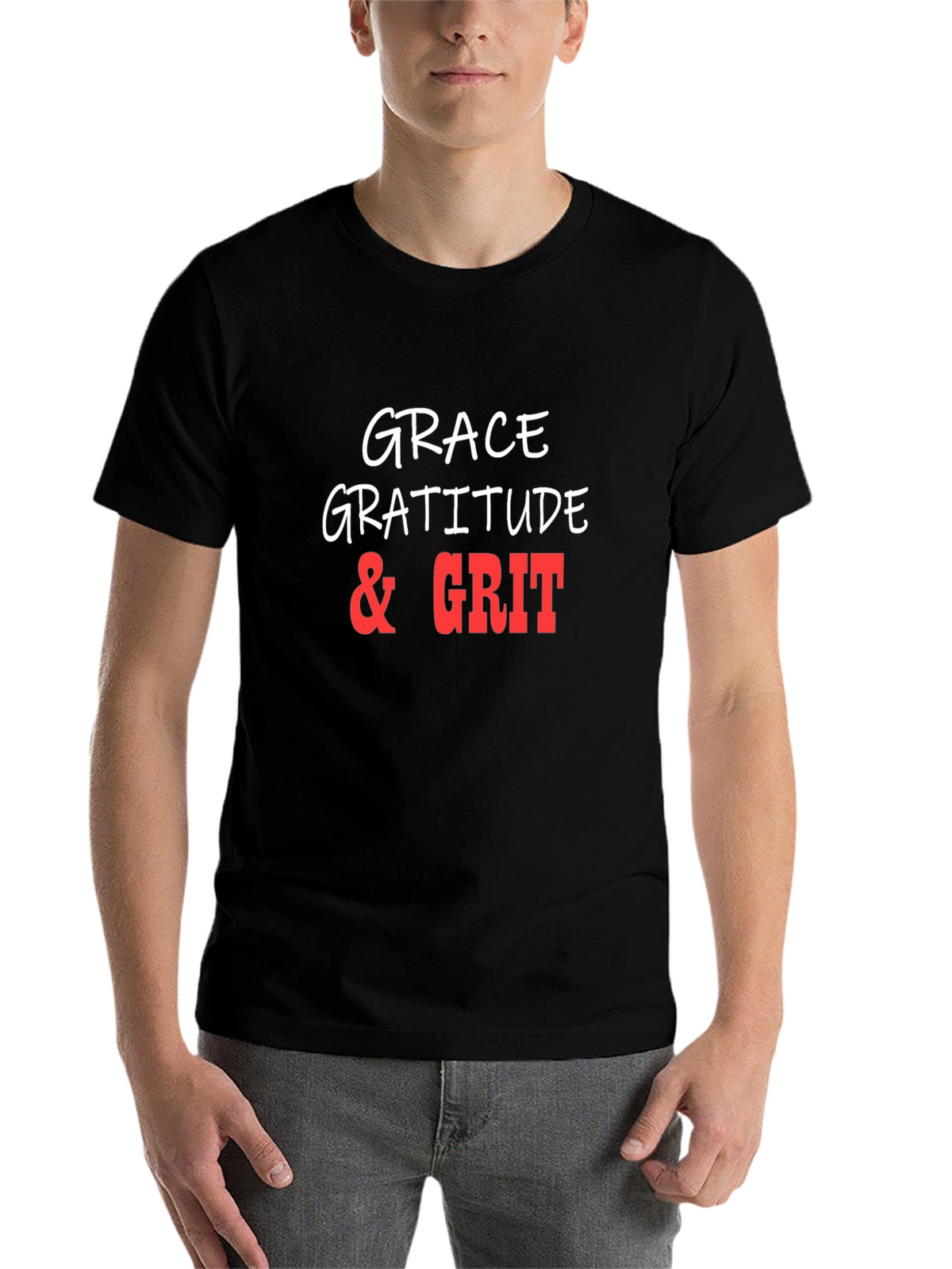 Grace Gratitude & Grit Graphic T-Shirt