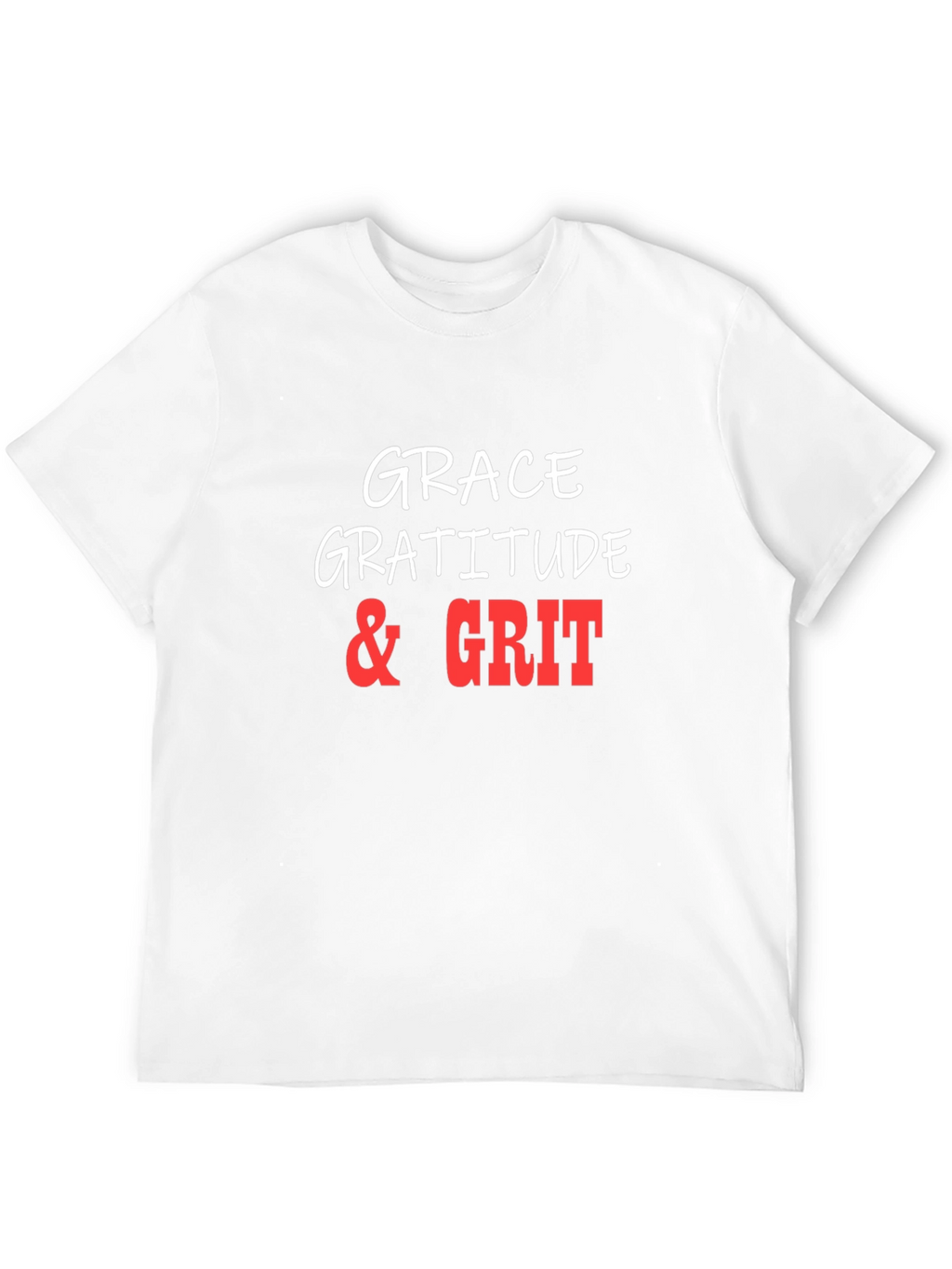 Grace Gratitude & Grit Graphic T-Shirt