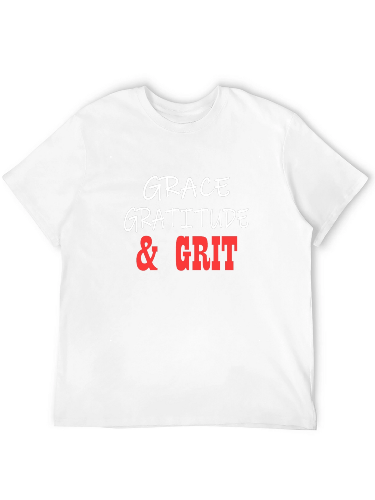 Grace Gratitude & Grit Graphic T-Shirt