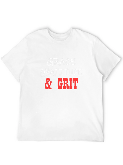 Grace Gratitude & Grit Graphic T-Shirt