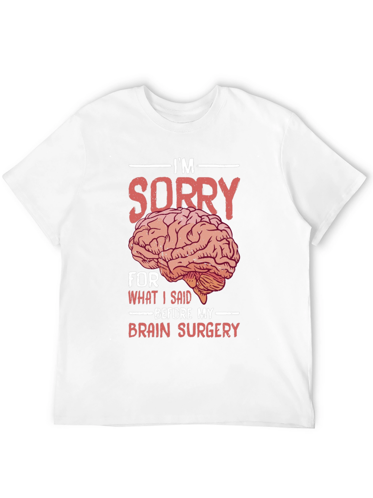 Funny Brain Surgery Graphic T-Shirt