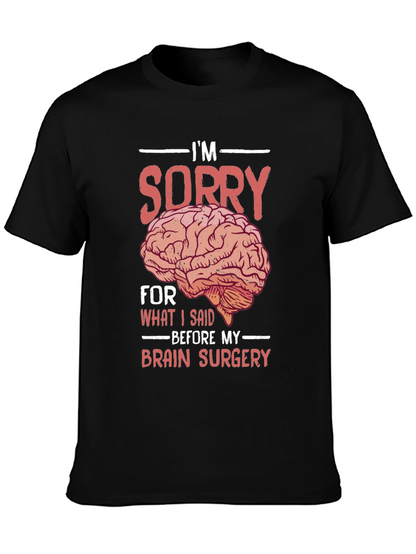 Funny Brain Surgery Graphic T-Shirt