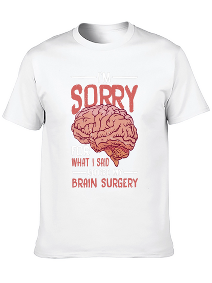Funny Brain Surgery Graphic T-Shirt