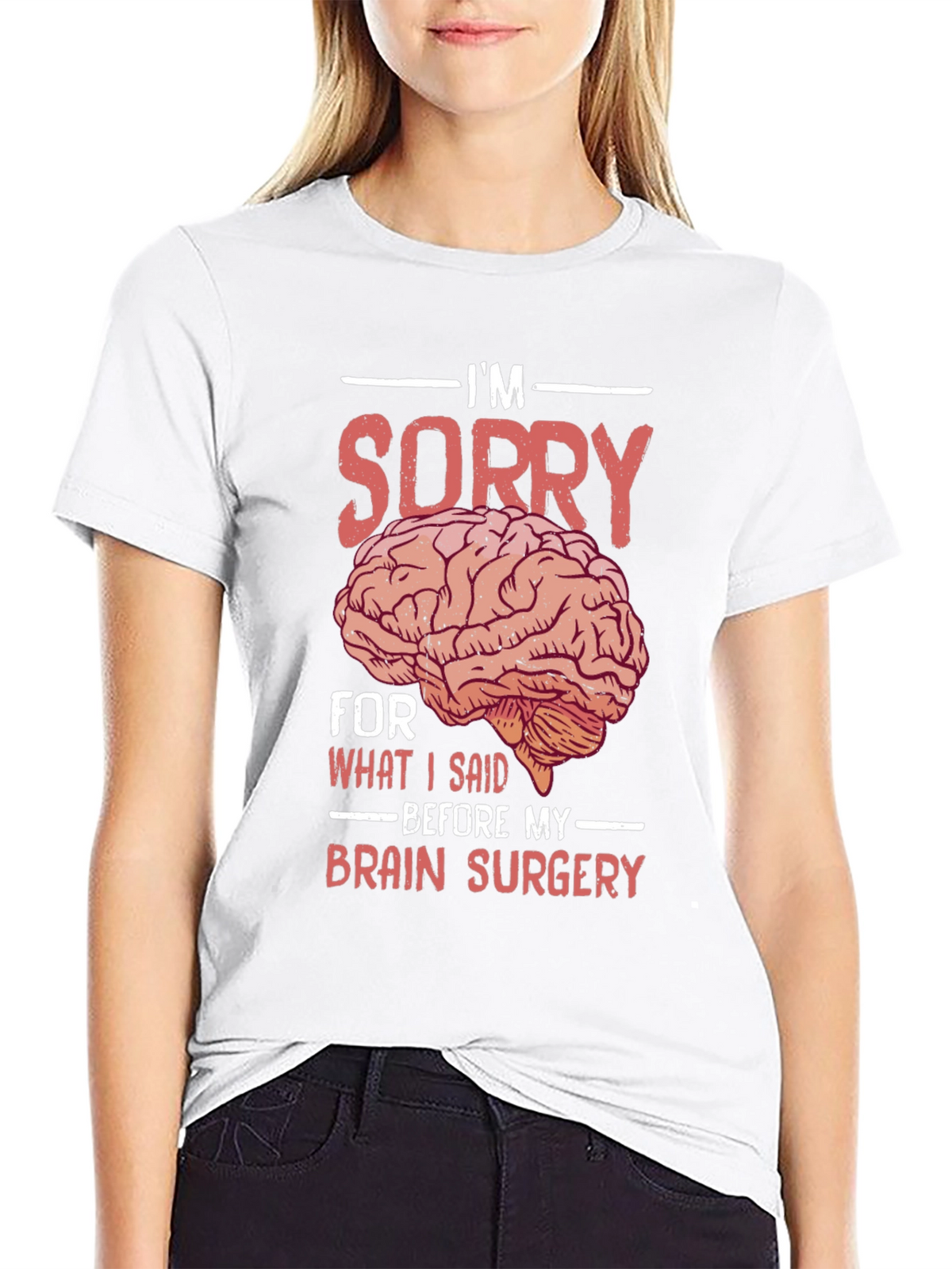 Funny Brain Surgery Graphic T-Shirt