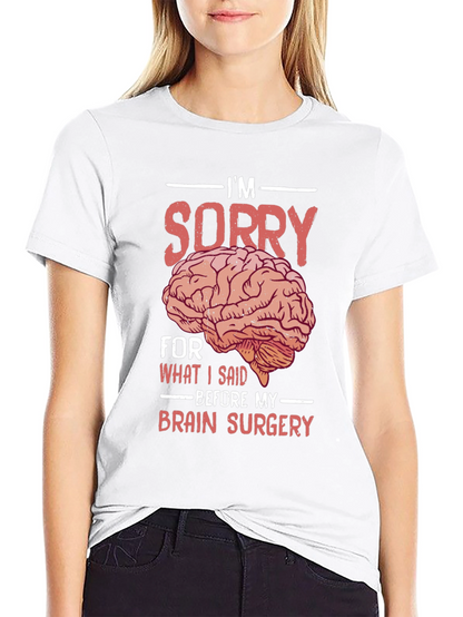 Funny Brain Surgery Graphic T-Shirt