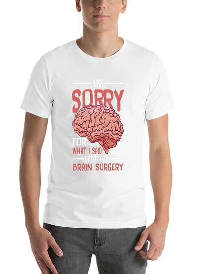 Funny Brain Surgery Graphic T-Shirt