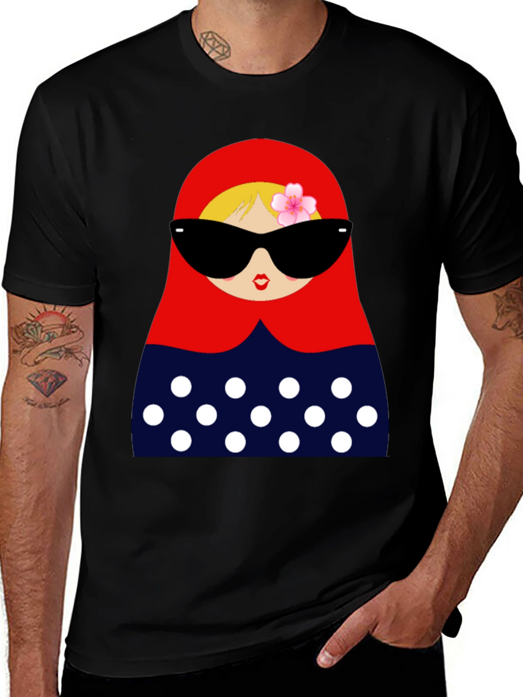 Matryoshka Doll Graphic Tee