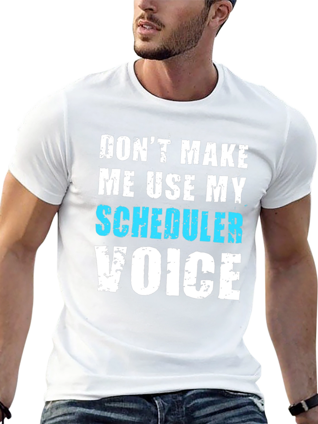 Scheduler Voice T-Shirt - Funny Job Tee