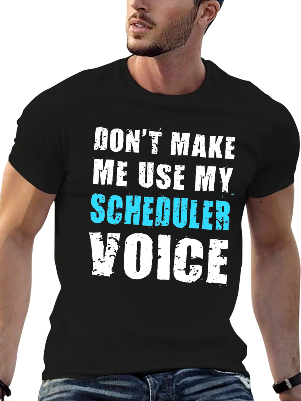 Scheduler Voice T-Shirt - Funny Job Tee