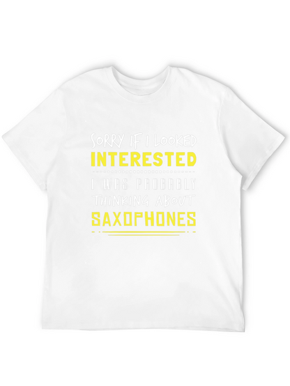 Saxophone Lover T-Shirt Funny Music Tee