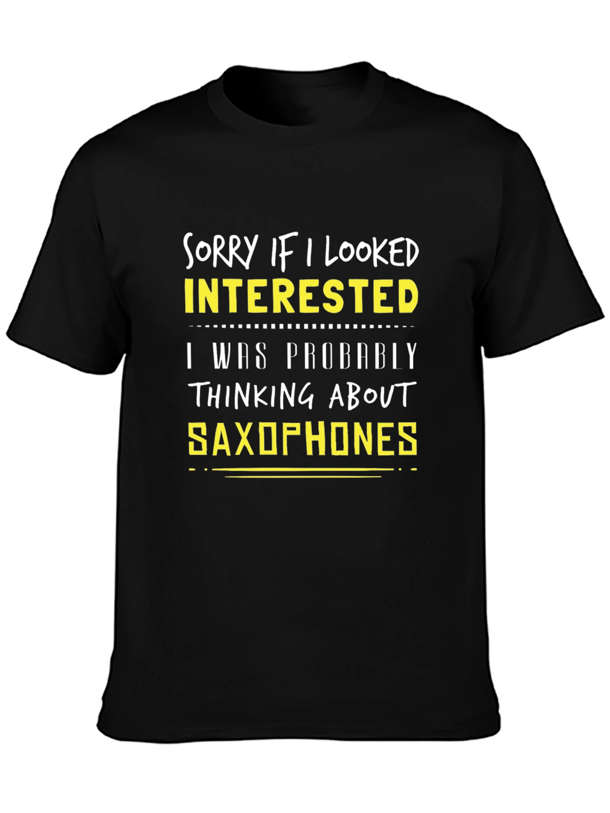 Saxophone Lover T-Shirt Funny Music Tee
