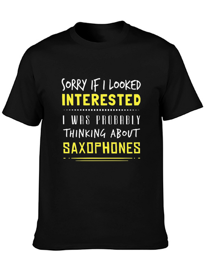 Saxophone Lover T-Shirt Funny Music Tee