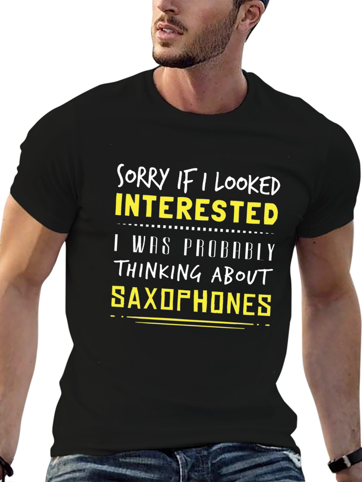 Saxophone Lover T-Shirt Funny Music Tee