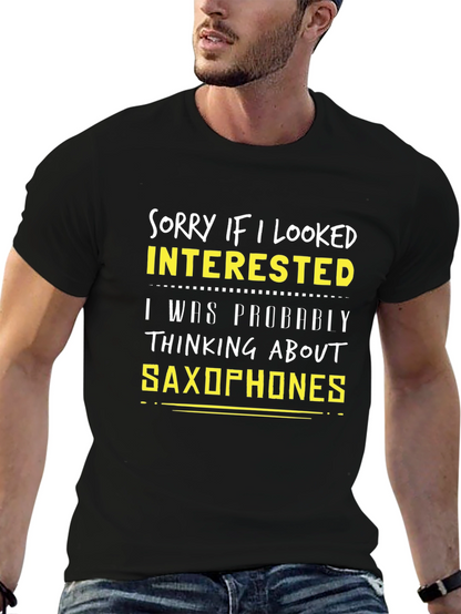 Saxophone Lover T-Shirt Funny Music Tee
