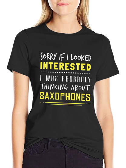 Saxophone Lover T-Shirt Funny Music Tee