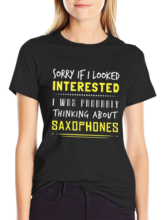 Saxophone Lover T-Shirt Funny Music Tee